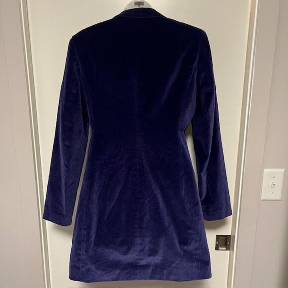 Aritzia Babaton Pelli Velvet Blazer Dress Size 6 - Picture 4 of 16